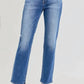 Trendsi - Women's Risen Mid Rise Ankle Tapered Jeans