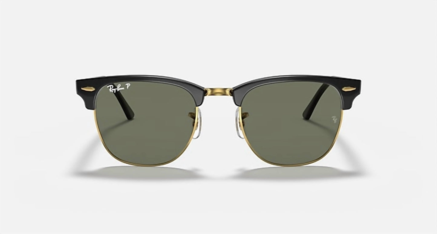 Ray Ban - Clubmaster Classic Medium Polarized Sunglasses Rb3016 - 901 - 58