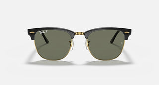 Ray Ban - Óculos de Sol Polarizados Médios Clubmaster Classic Rb3016 - 901 - 58