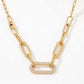 Akalia - Women's Waterproof 18k Link Necklace