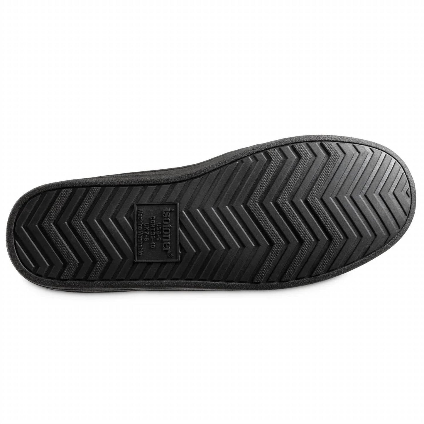 Isotoner - Men's Genuine Suede Moccasin Slippers