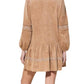 Able - Wavy Detail Babydoll Dress