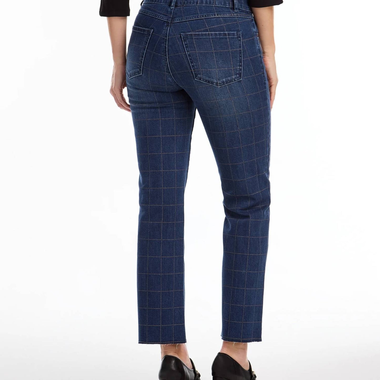 Fdj - Christina Pattern Straight Ankle Jean