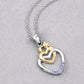 0.14 Carat Genuine Tanzanite .925 Sterling Silver Pendant