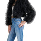 Steve Madden - Odile Ruffled Tulle Jacket