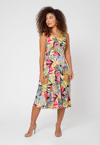 Vestido Midi Rosemary Feminino Leota Preto