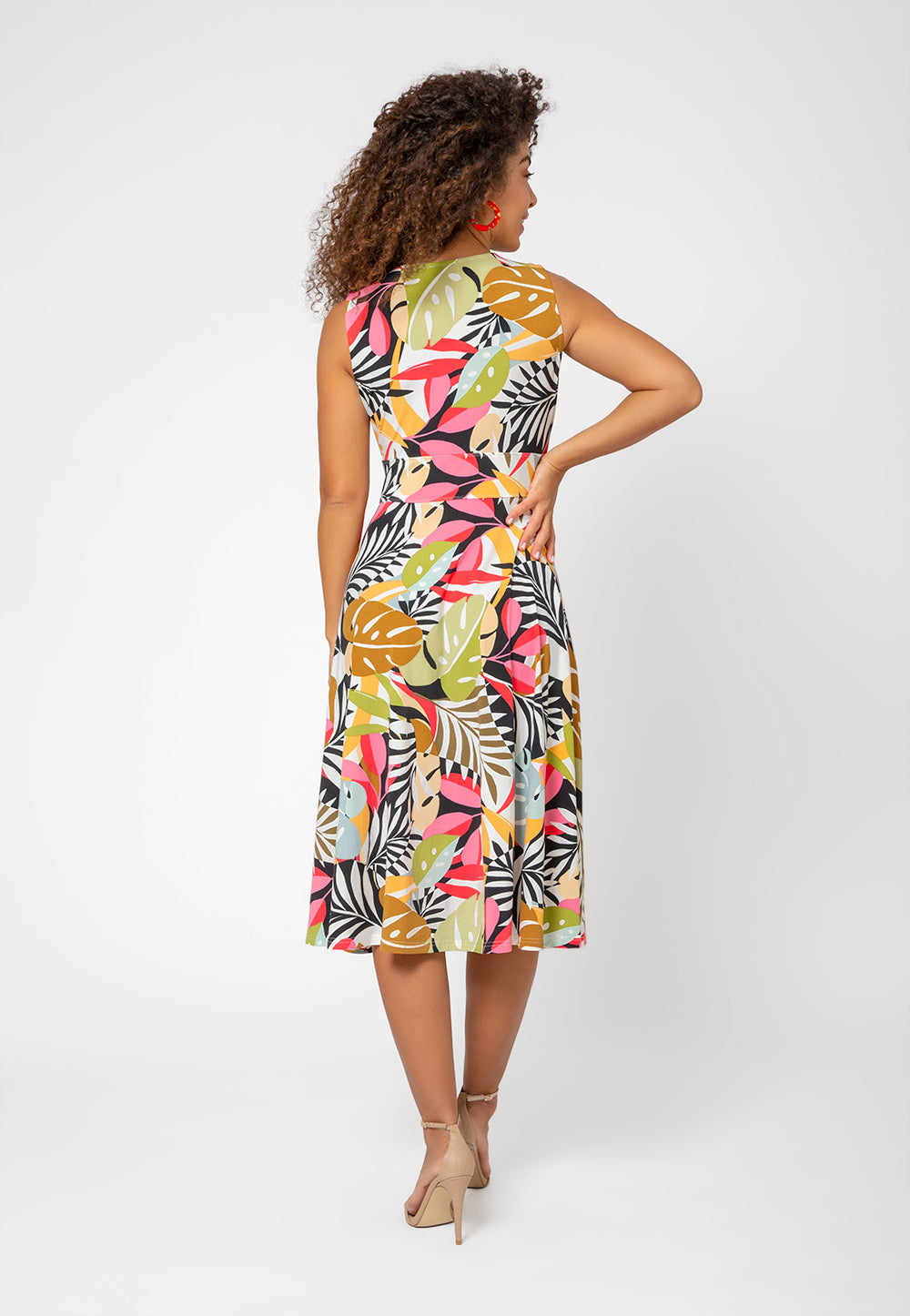 Vestido Midi Rosemary Feminino Leota Preto