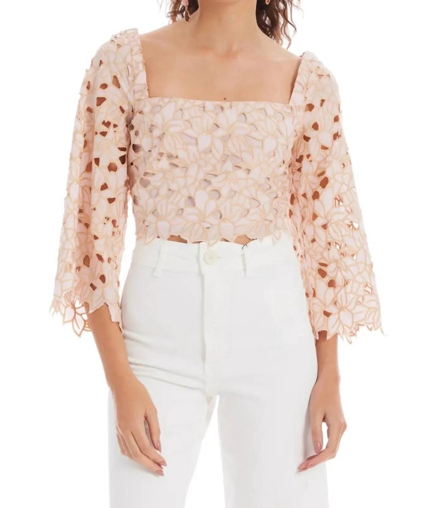 Allison New York - Poppy Square Neck Top