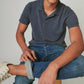 Lucky Brand - Venice Burnout Pique Short Sleeve Polo