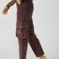 Free People - Hard Crushin Plush Cargo Pants