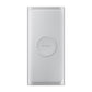 Bateria portátil sem fio Samsung - 10.000 mAh prata 