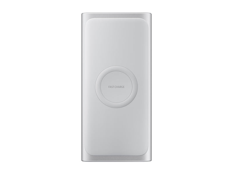 Bateria portátil sem fio Samsung - 10.000 mAh prata 