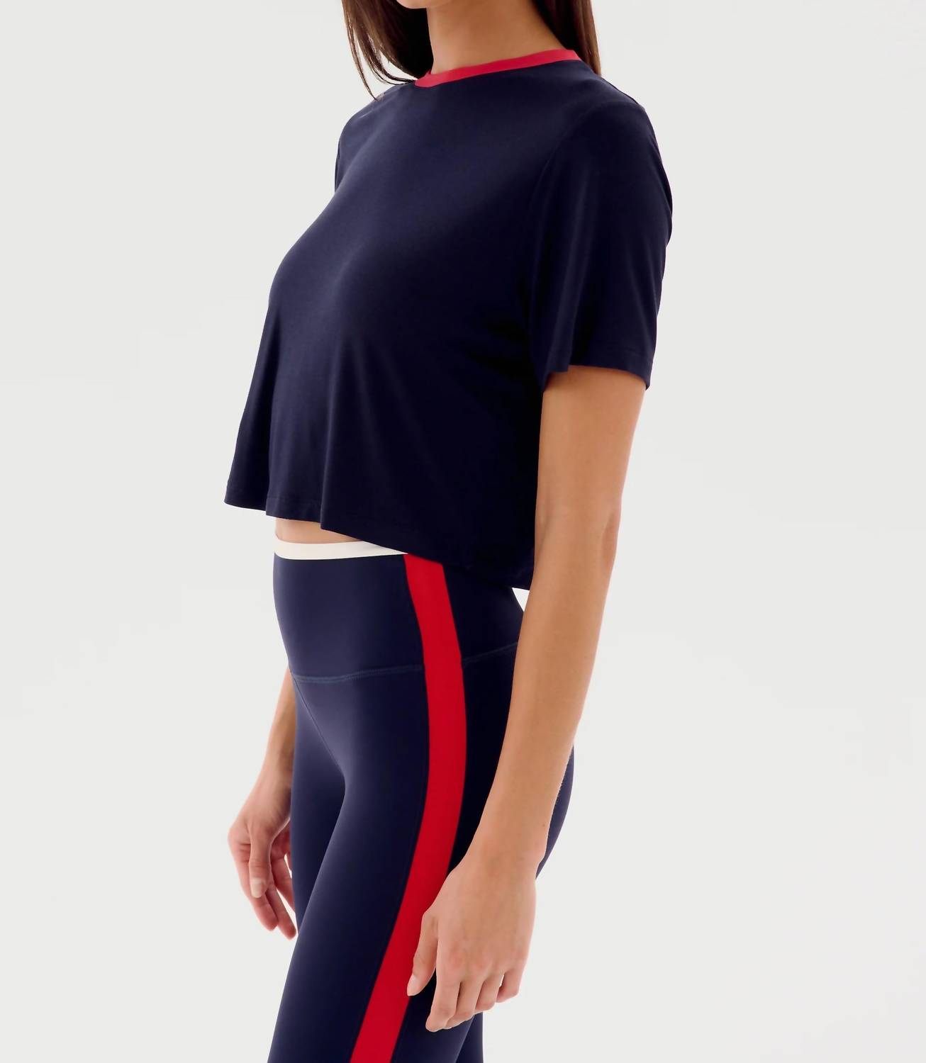 Splits59 - Djuna Crop Ringer Top