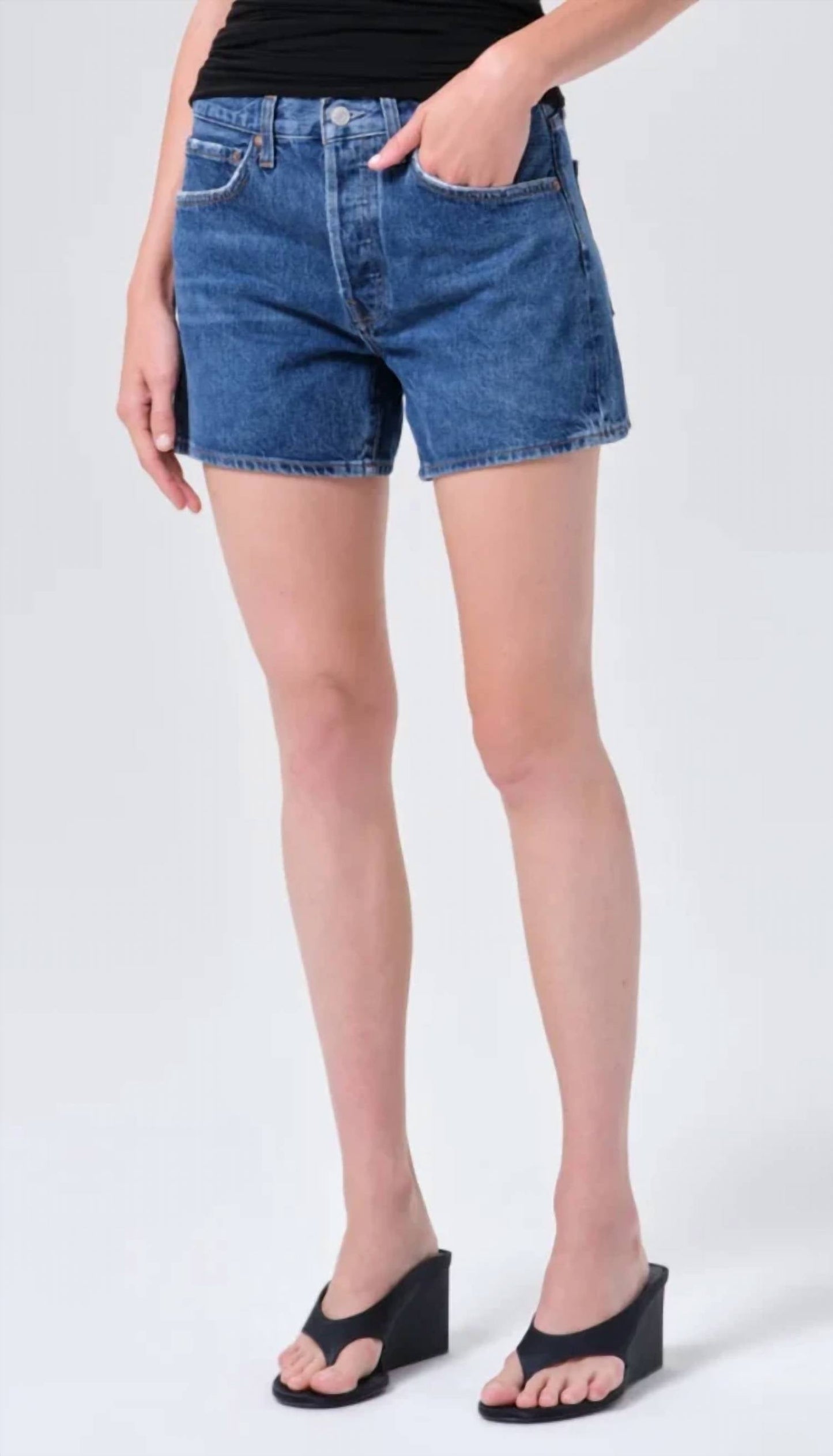 Agolde - Loose Fit Parker Long Short