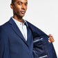 Tommy Hilfiger Blazer Masculino Regular Fit Azul Sharkskin Tamanho 46
