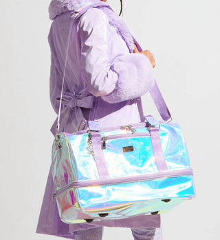 Sparkl Fairy Couture - Bolsa de fim de semana feminina Opal