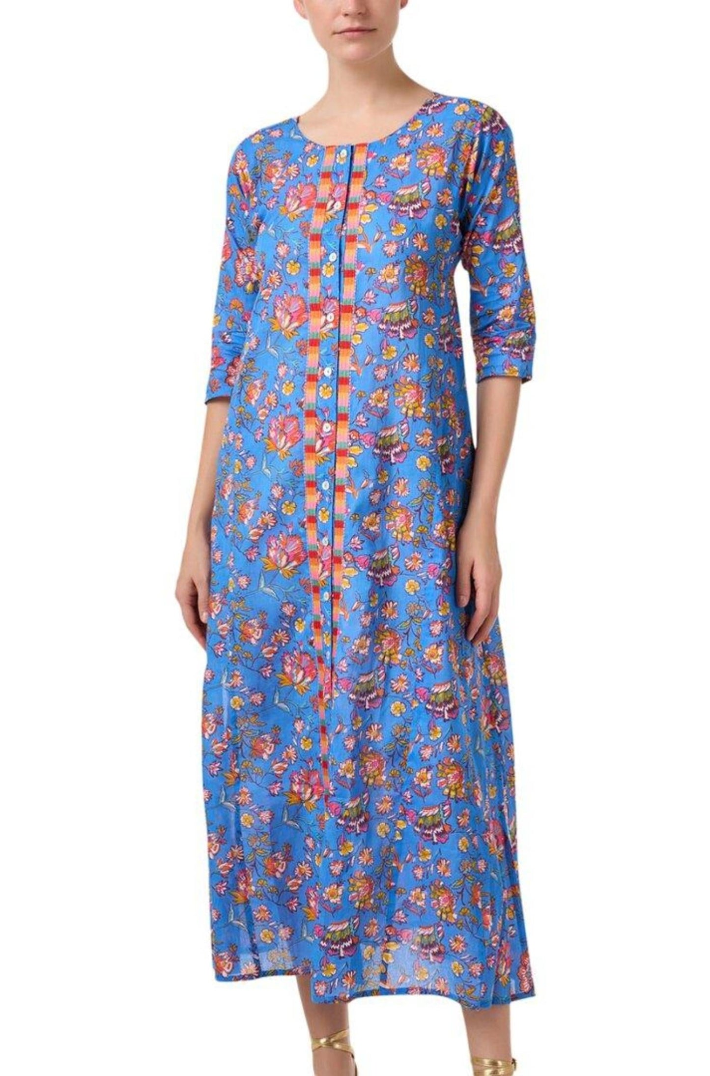 Ro'S Garden - Embroidered Blair Long Kurta