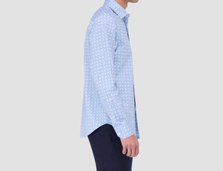 Bugatchi Uomo - Jimmy Double Sided Mandala/solid Ooohcotton Shirt