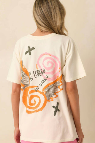Camiseta Daydreamer - Nirvana In Utero Collage Merch