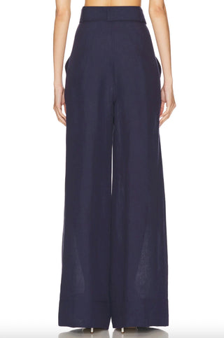 Matthew Bruch - Wide Leg Pleated Pants