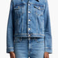 7 For All Mankind - Adi Rhinestone Trucker Jacket
