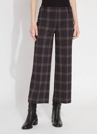 Lysse - Calça Crop Xadrez Livia Feminina