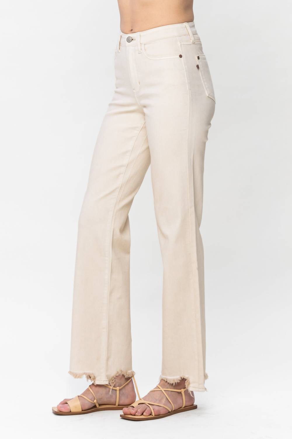 Judy Blue - High Rise Over Dyed 90's Straight Leg Jeans