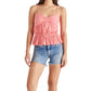 Steve Madden - Solange Ruched Peplum Camisole