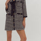 Entro - Audrey V-neck Button Up Dress