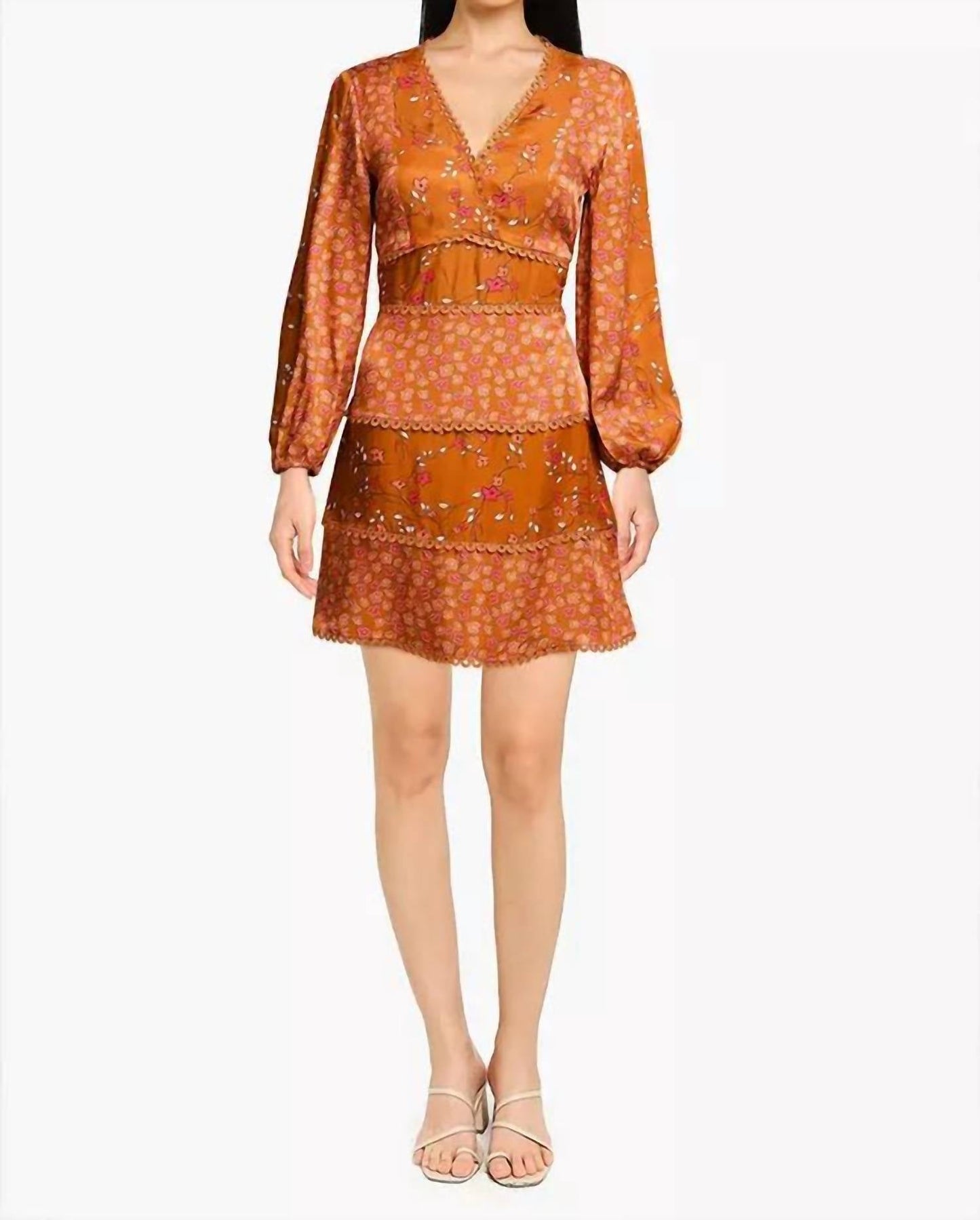French Connection - Daisy Petals Tired Dress