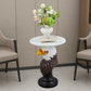 Eagle Head Accent Table Animal Statue End Table