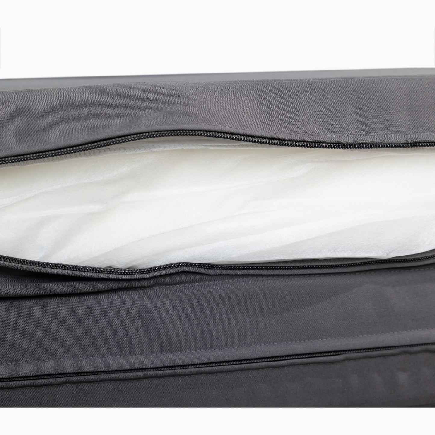 Gray Broadway Ian Chaise Lounge Cushion (Triple Folds)