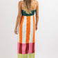 1 Fashion - Satya Striped Midi Dress