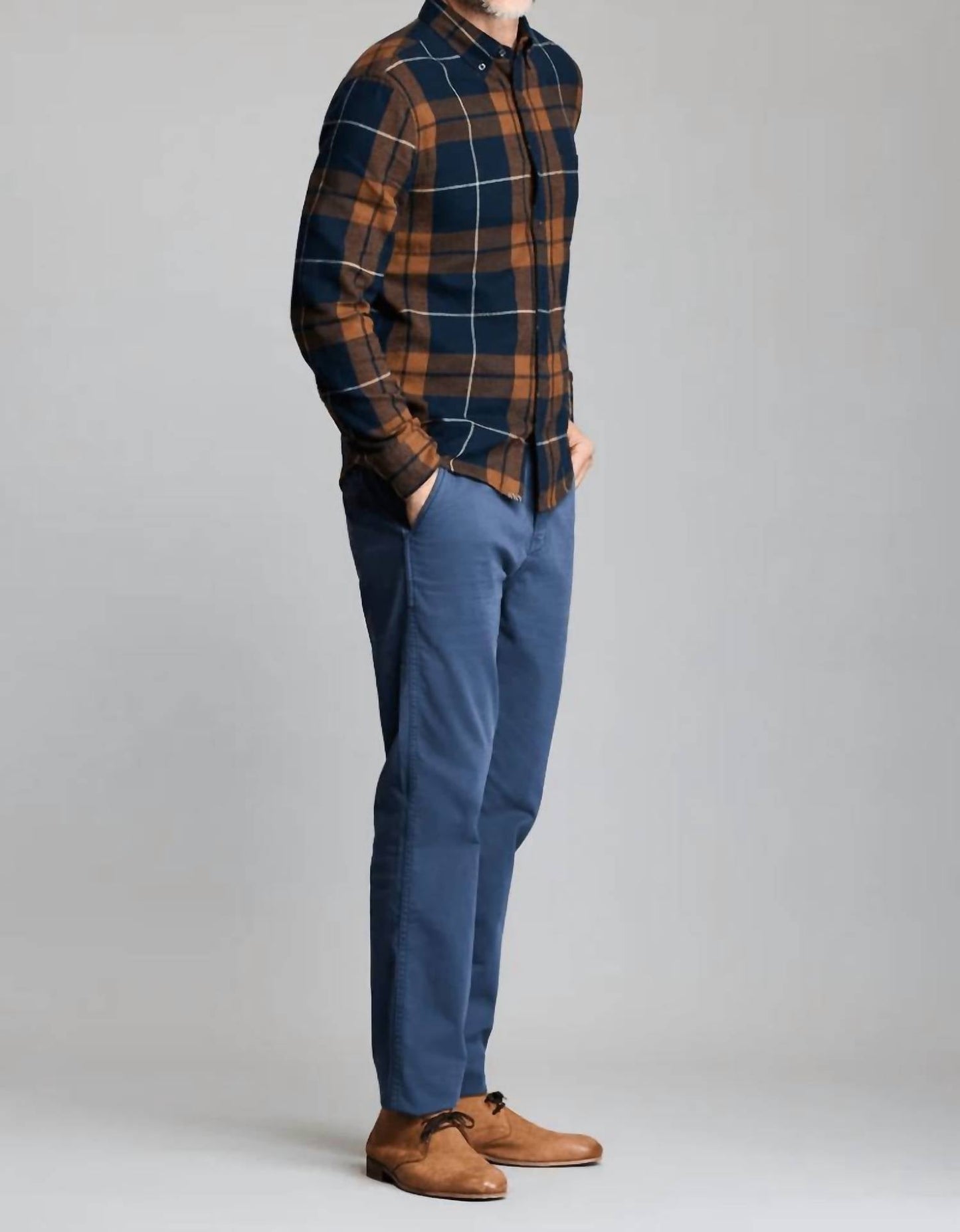Billy Reid - Brushed Bold Plaid Tuscumbia Shirt