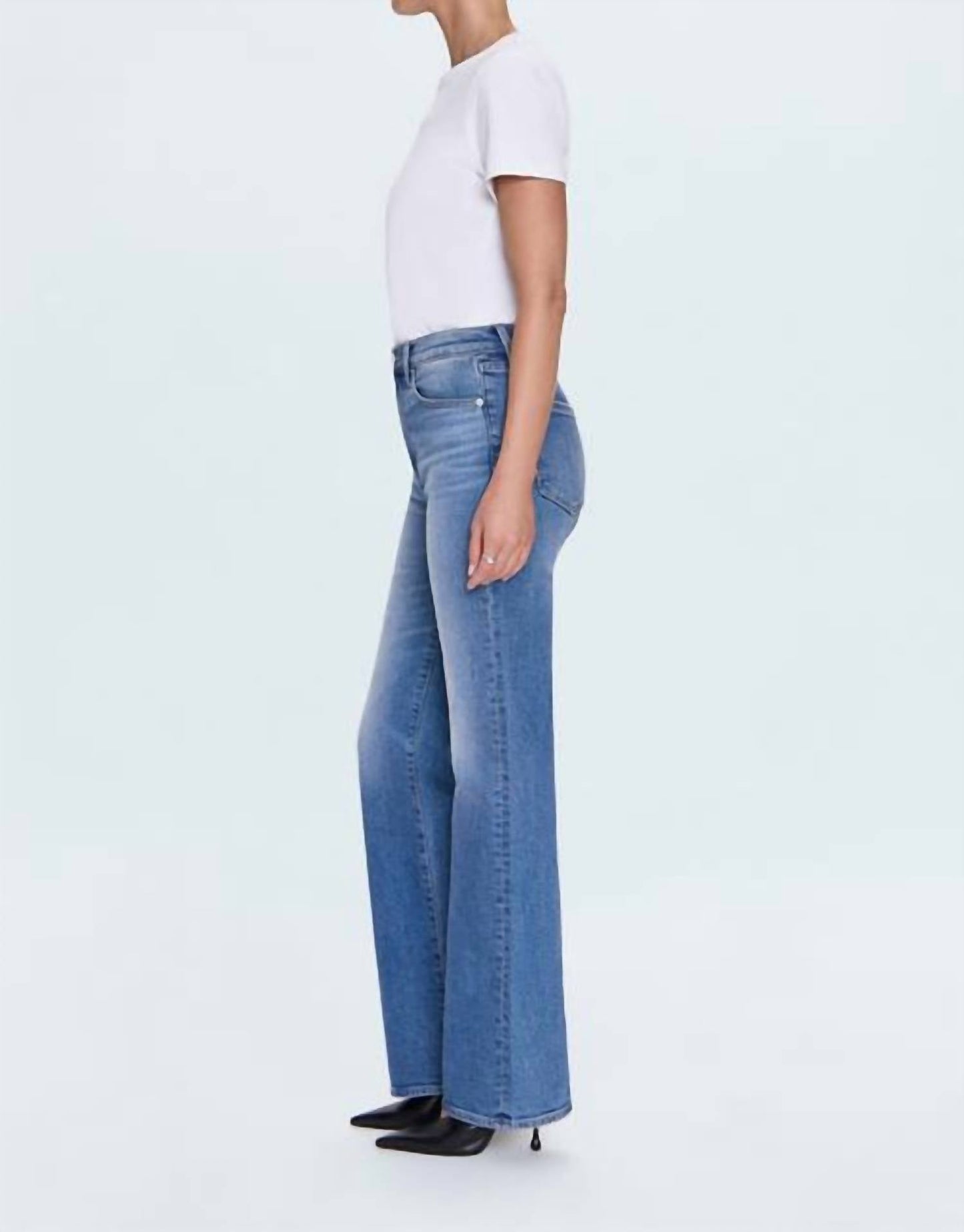 Pistola - Evie High Rise Slim Bootcut Denim Jean