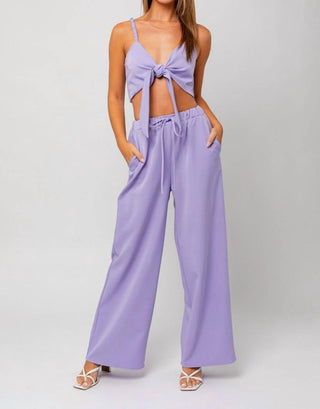 Le Lis - High-waisted Trousers