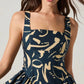 Astr - Vinya Drop Waist Midi Dress