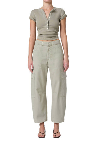 Citizens Of Humanity - Marcelle Low Slung Cargo Sateen Pant