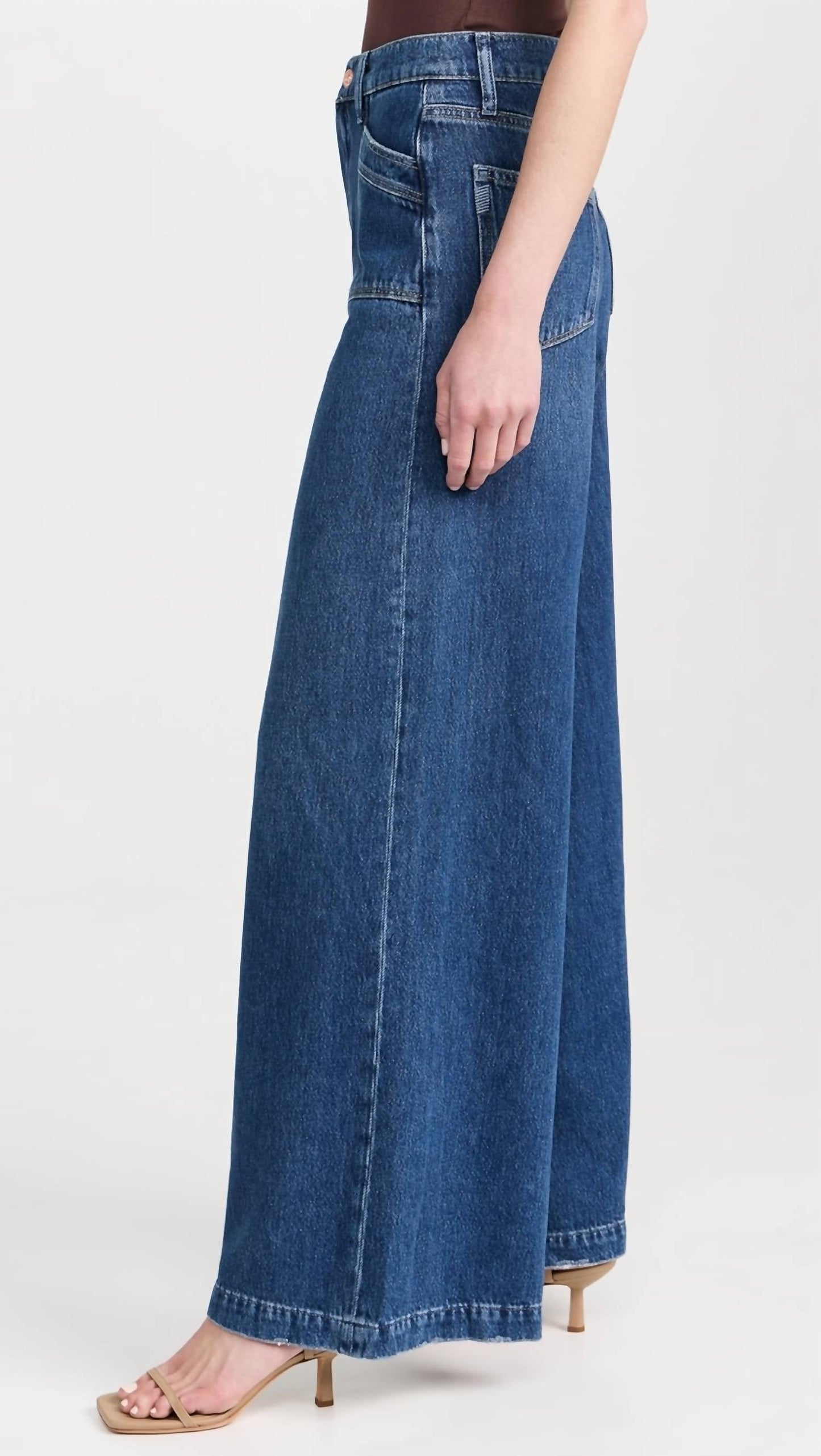 Paige - Portia Wide Leg Jeans