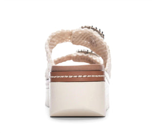 Chinese Laundry - Sandália de crochê feminina Gia