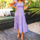 Buddylove - Brynn Ruffle Shoulder Midi Dress