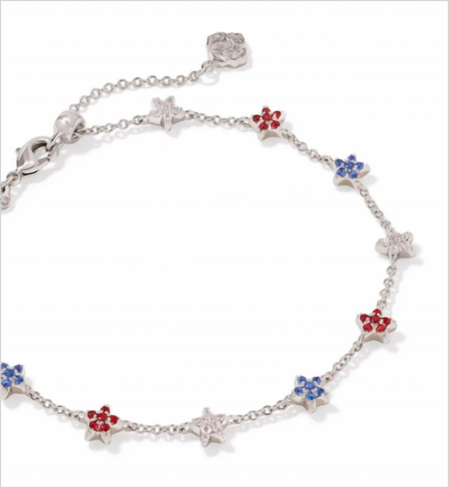 Kendra Scott - Women's Sierra Star Crystal Delicate Chain Bracelet