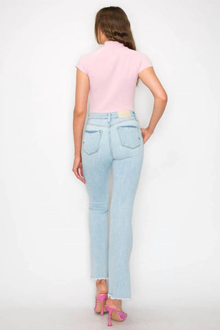 Artemis Vintage - Calça Jeans Western Boot Cut de Cintura Alta