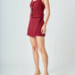 2.7 August Apparel - Holiday Chateau Tweed Tank Top