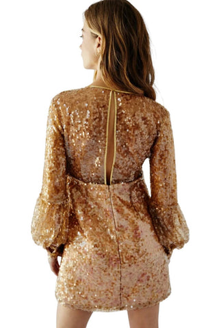 Free People - MINI VESTIDO STARS ALIGN