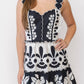 Farm Rio - Summer Cutwork Midi Dress