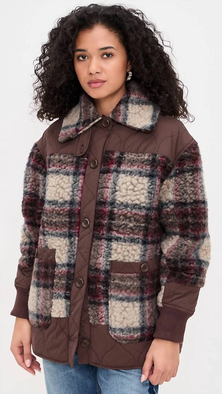 Free People - Sana Quilted Bomber Jacket