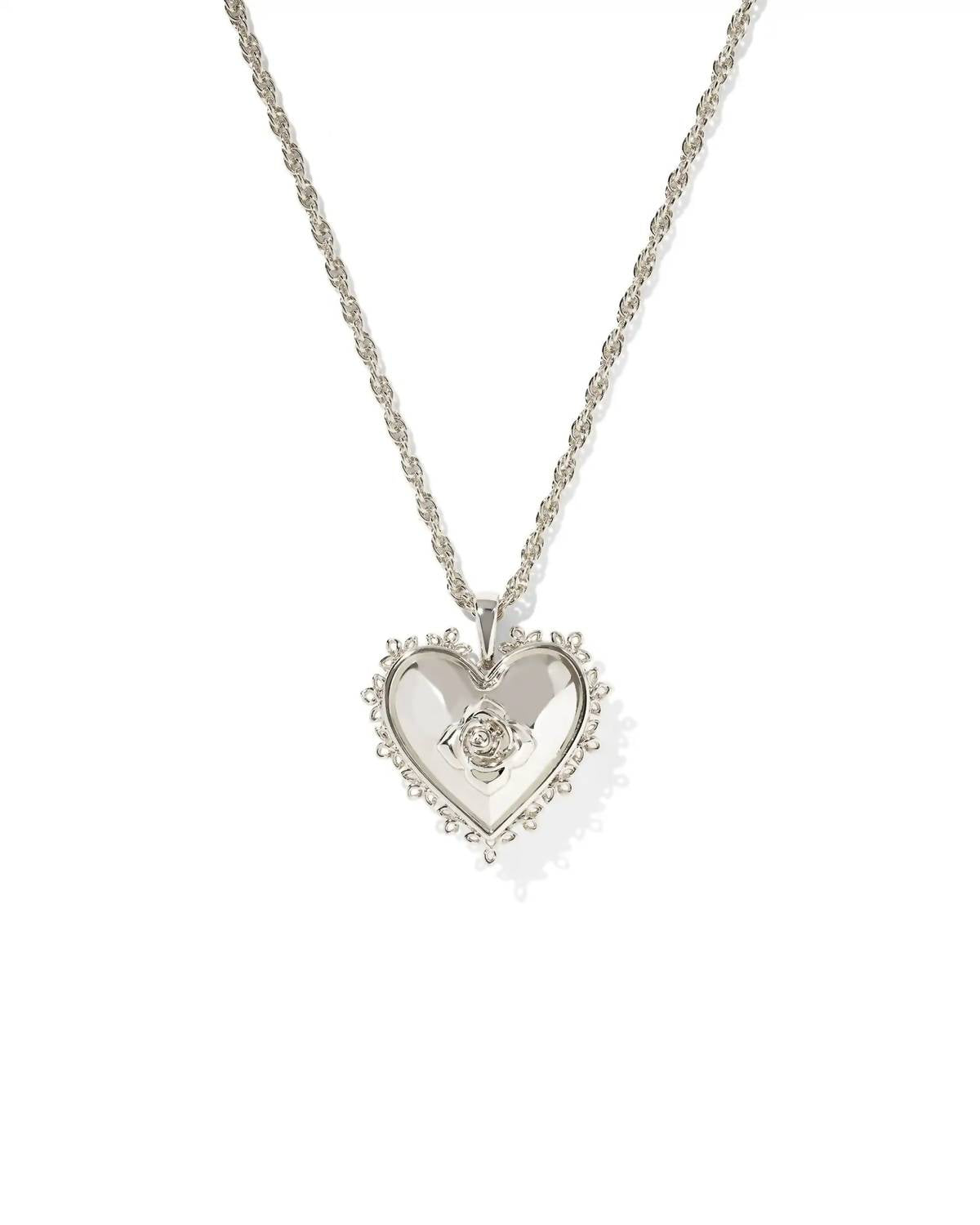 Kendra Scott - Women's Mallory Rose Locket Short Pendant Necklace