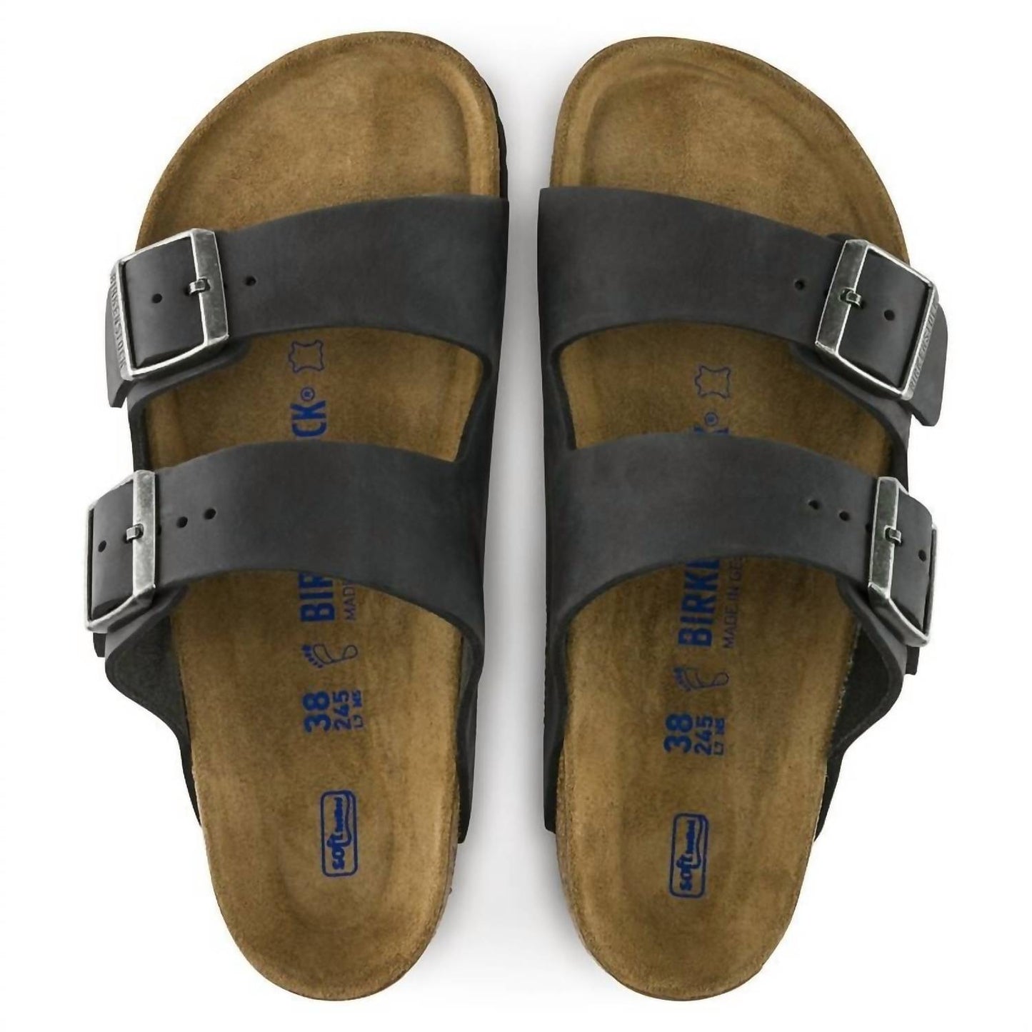 Birkenstock - Men's Arizona Soft Footbed Oiled Leather Sandals
