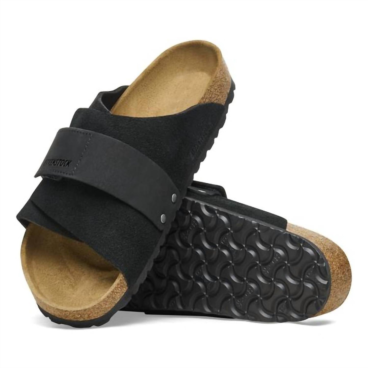 Birkenstock - Unisex Kyoto Nubuck Suede Leather Slide